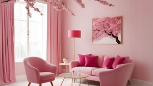 桜の季節のインテリア