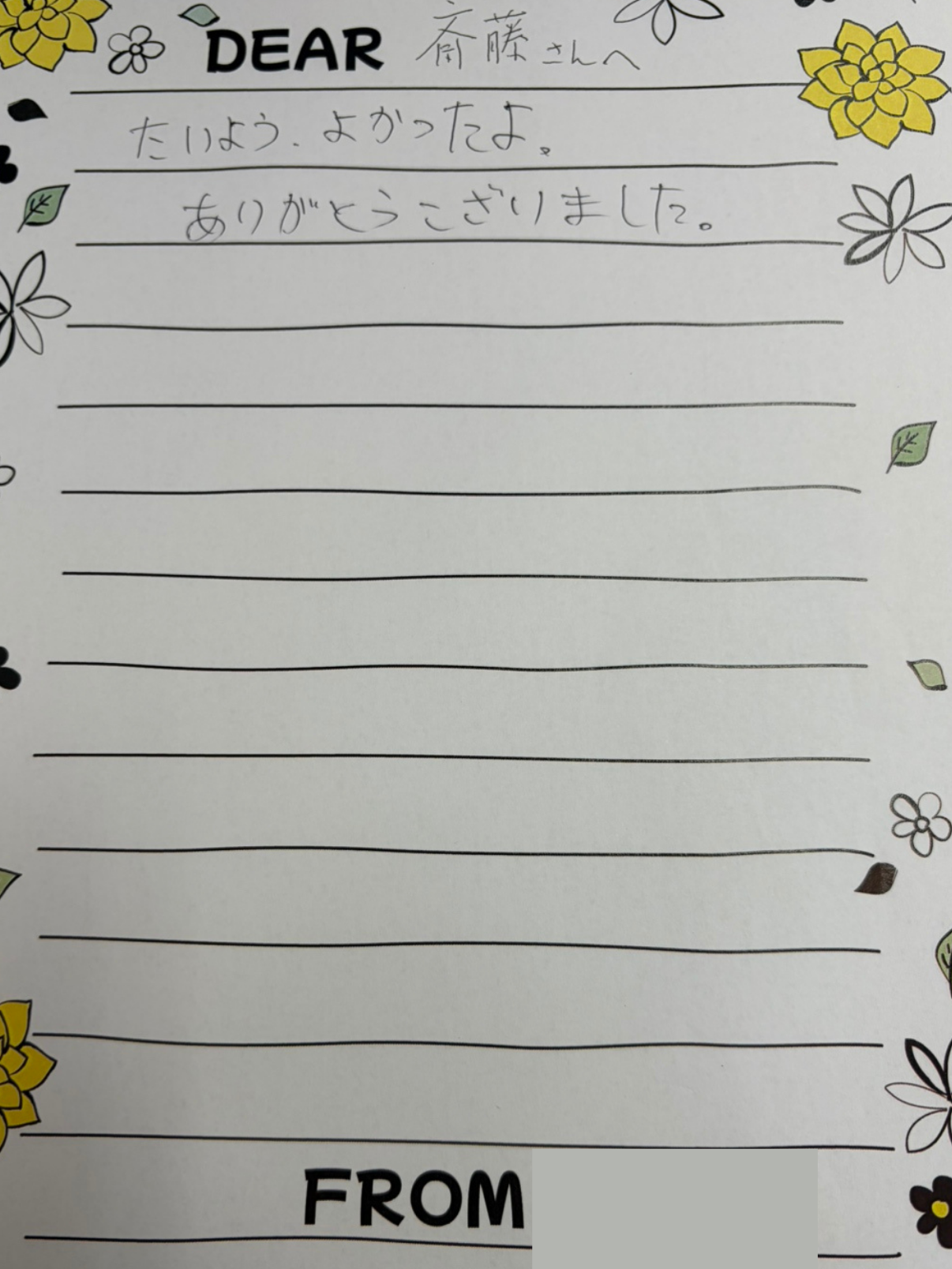 対応よかったよ。ありがとうございました（福島県・戸建ご売却）のお客様アンケート